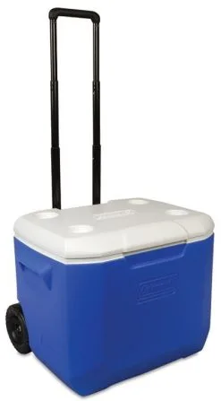 Coleman Wheeled Cooler − 57L -Tents Sales 0003447 wheeled cooler 57l