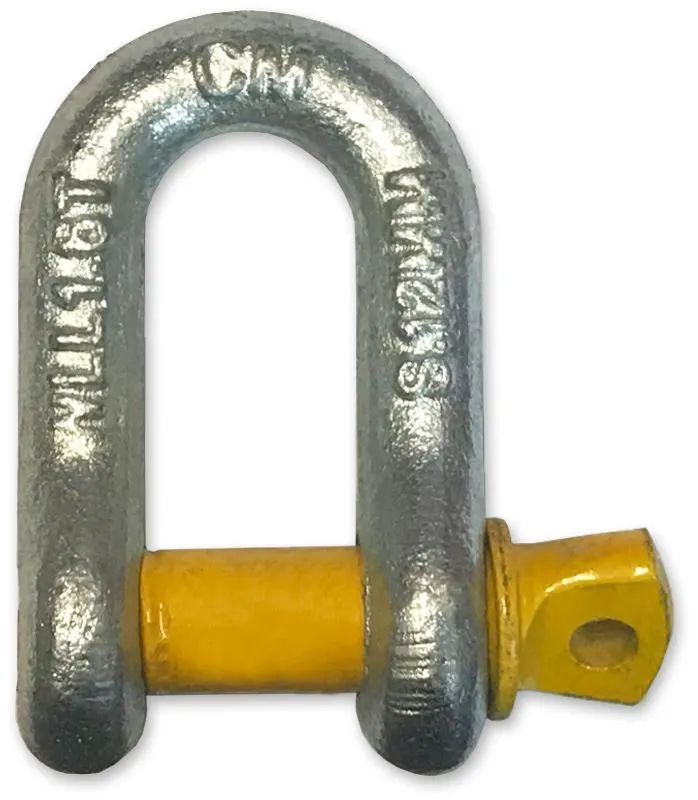 Haigh D−Shackle Grade S 12mm 1.6T 3 Haigh D−Shackle Grade S 12mm 1.6T