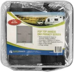 Supex Pop Top Annexe End Screens -Tents Sales 0026806 caravan pop top annexe end privacy screen