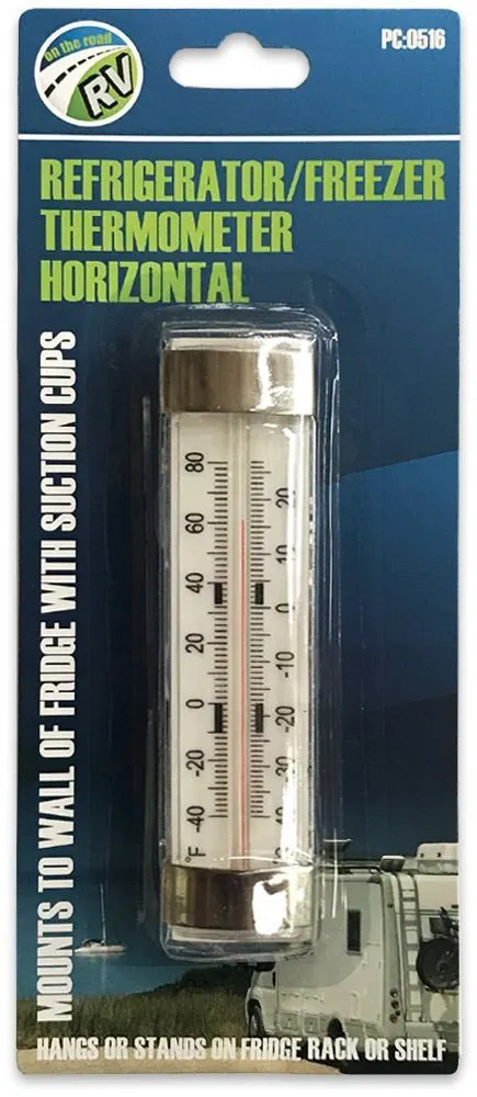 AUSTRALIAN RV Horizontal RV Fridge Thermometer 3 AUSTRALIAN RV Horizontal RV Fridge Thermometer