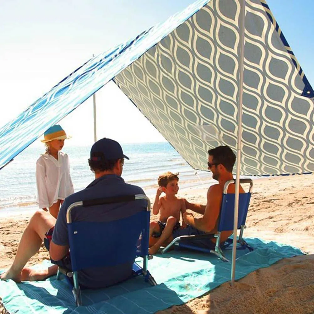 Hollie & Harrie Sombrilla Beach Shade Moroccan Blue 6 Hollie & Harrie Sombrilla Beach Shade Moroccan Blue - Image 4