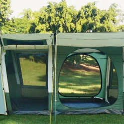 Outdoor Connection Brampton 3 Room Dome Tent -Tents Sales 0029252 brampton 3 room dome tent