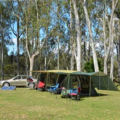 Outdoor Connection Brampton 3 Room Dome Tent -Tents Sales 0029253 brampton 3 room dome tent