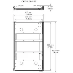 Dometic CFX Fridge Slide 95/100 -Tents Sales 0378429 cfx fridge slide 95100