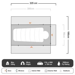 Oztent Bunker Pro Stretcher Tent 13 Oztent Bunker Pro Stretcher Tent -Tents Sales 1202432