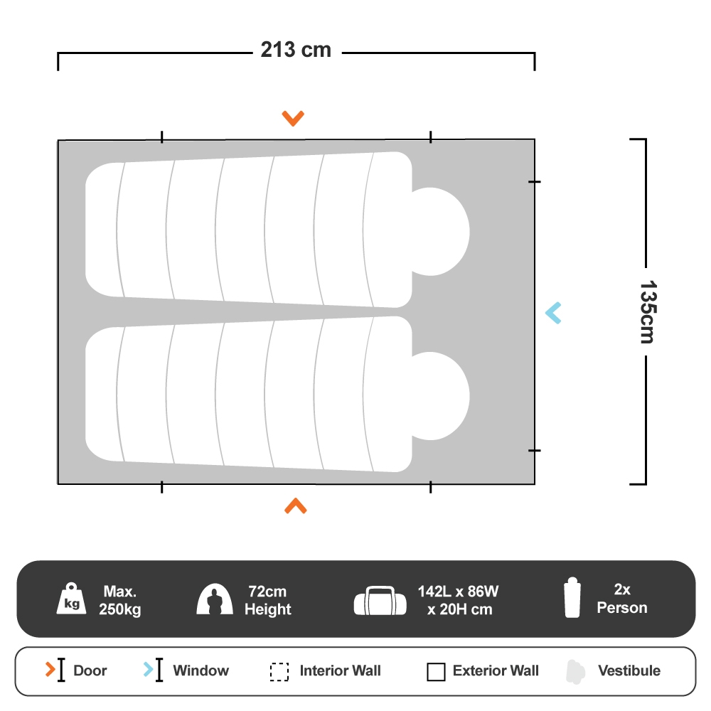 Kamp-Rite Double Tent Cot 6 Kamp-Rite Double Tent Cot - Image 4