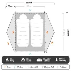 BLACKWOLF Classic Dome 2 -Tents Sales 1202760