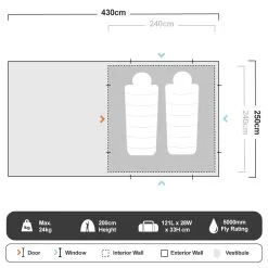 BLACKWOLF Turbo 240 Tent -Tents Sales 1203254