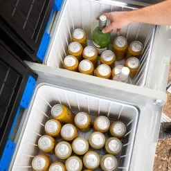 Companion Lithium 75L Dual Zone Rechargeable Fridge/Freezer 25 Companion Lithium 75L Dual Zone Rechargeable Fridge/Freezer -Tents Sales 1207175 lithium 75l dual zone rechargeable fridgefreezer