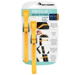 Sea To Summit Stretch−Loc 18 TPU Straps 12mm X 450mm 2 Pack -Tents Sales 1208283 stretch loc 18 tpu straps 12mm x 450mm 2 pack