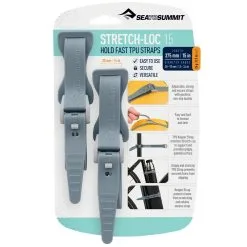 Sea To Summit Stretch−Loc 15 TPU Straps 20mm X 375mm 2 Pack -Tents Sales 1208291 stretch loc 15 tpu straps 20mm x 375mm 2 pack