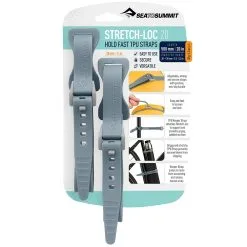 Sea To Summit Stretch−Loc 20 TPU Straps 20mm X 500mm 2 Pack -Tents Sales 1208300 stretch loc 20 tpu straps 20mm x 500mm 2 pack