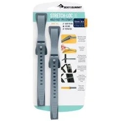 Sea To Summit Stretch−Loc 30 TPU Straps 20mm X 750mm 2 Pack -Tents Sales 1208321 stretch loc 30 tpu straps 20mm x 750mm 2 pack