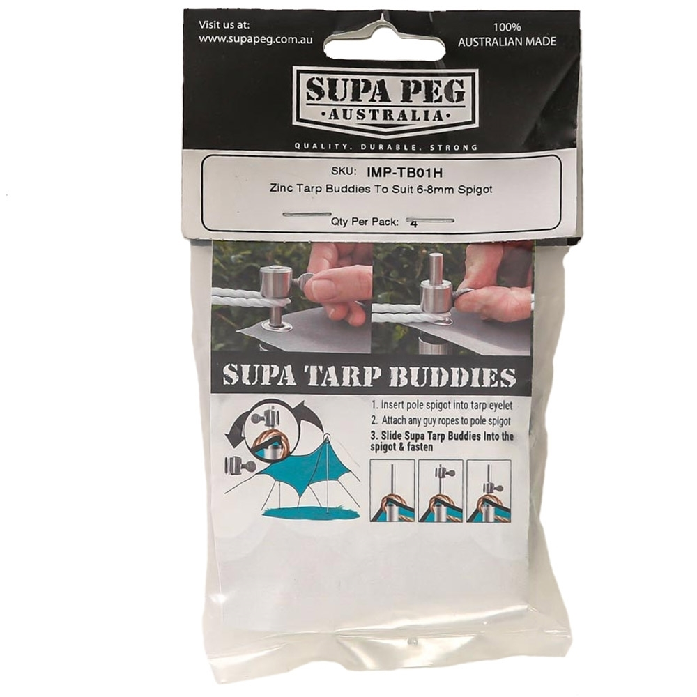 Supa Peg Tarp Buddies 4 Pack 5 Supa Peg Tarp Buddies 4 Pack - Image 3