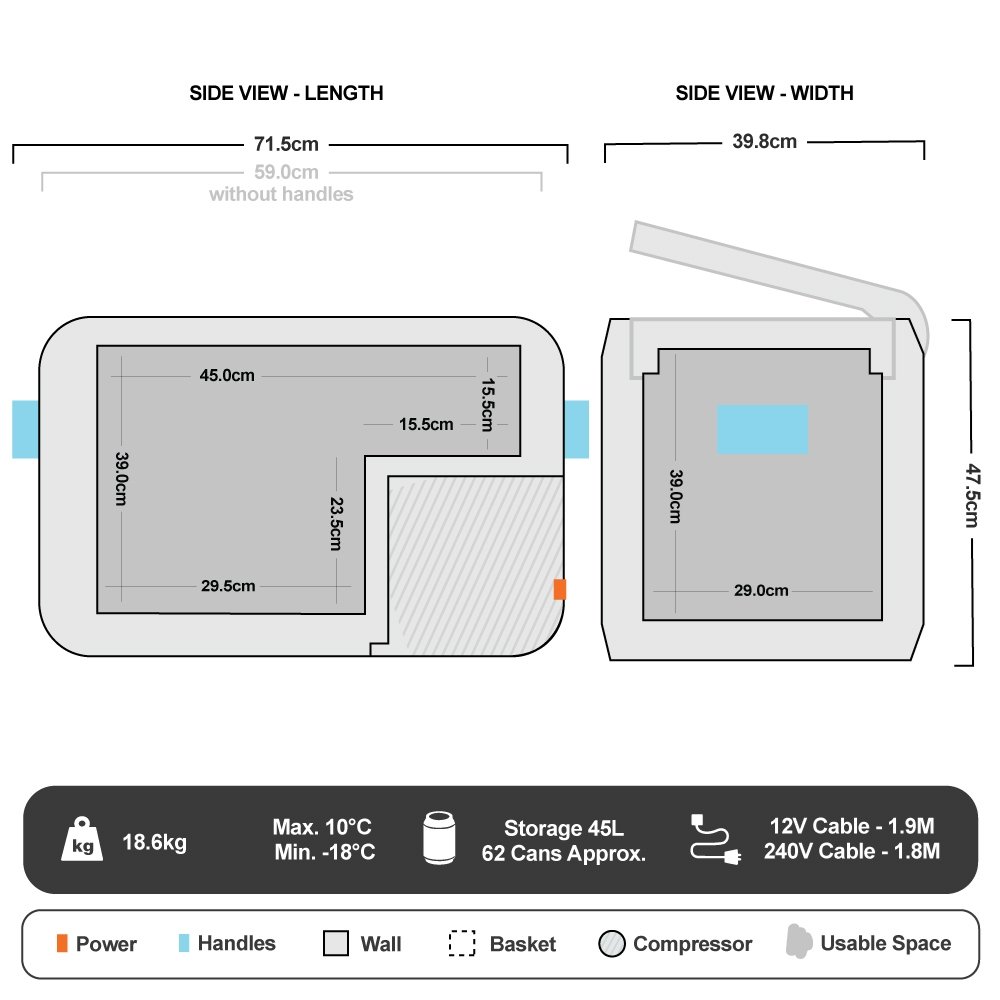 Dometic CFF 45 Fridge + Cover 19 Dometic CFF 45 Fridge + Cover - Image 17