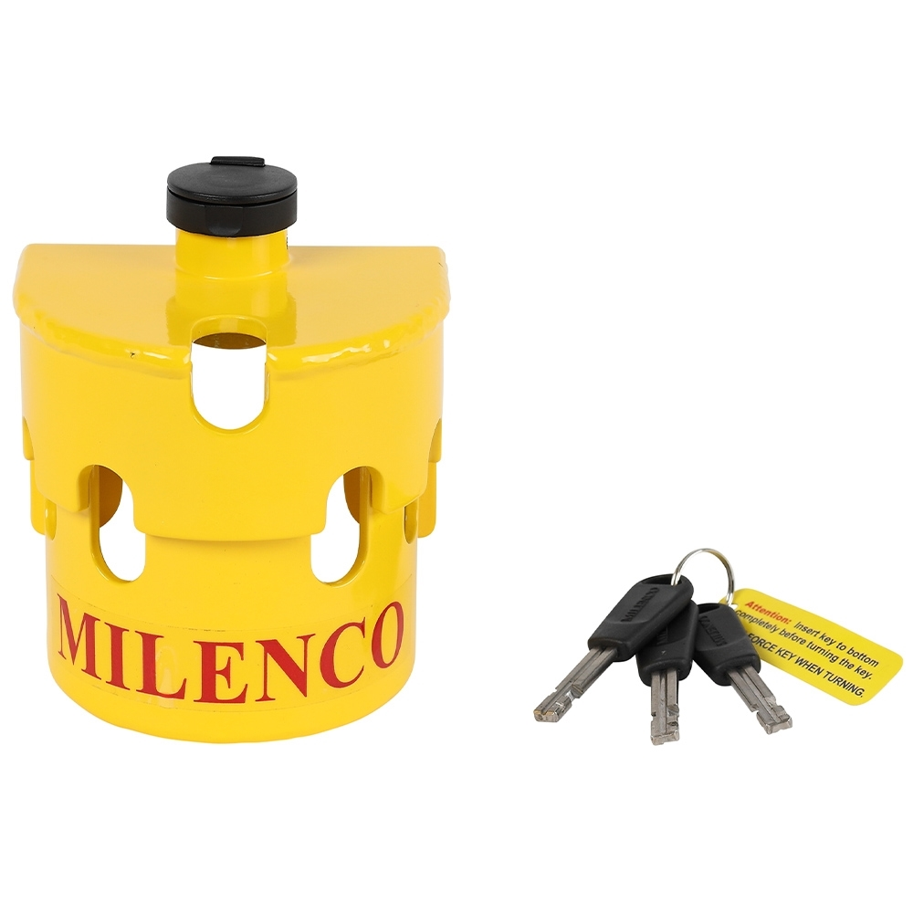 Milenco Heavy Duty Hitch Lock & Chain Lock 5 Milenco Heavy Duty Hitch Lock & Chain Lock - Image 3