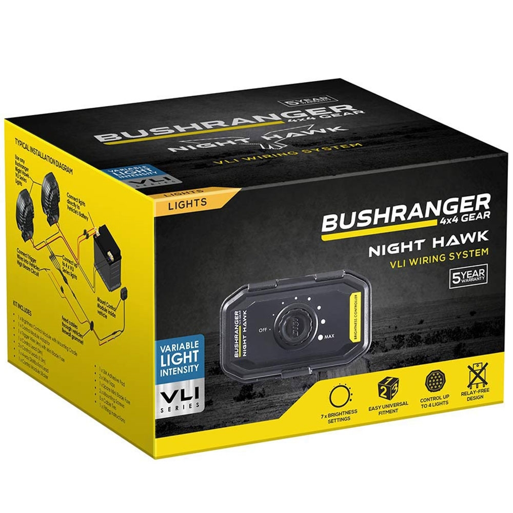 Bushranger 4x4 Gear Night Hawk VLI Series Wiring System 4 Bushranger 4x4 Gear Night Hawk VLI Series Wiring System - Image 2