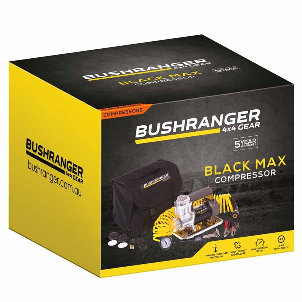 Bushranger 4x4 Gear Black Max Compressor 6 Bushranger 4x4 Gear Black Max Compressor - Image 4