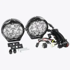 Hard Korr Lifestyle 7” LED Driving Lights With Wiring Harness -Tents Sales 1218043 hardkorr lifestyle 7inch led driving lights