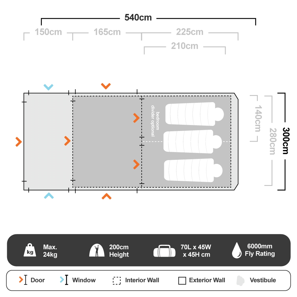ZEMPIRE Evo TM V2 Air Tent 8 ZEMPIRE Evo TM V2 Air Tent - Image 6
