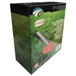 ON THE ROAD RV RV Stabilizing Jack Pads -Tents Sales 1222470 rv stabilizing jack pads