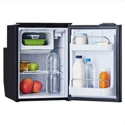 Bushman Fridges DC50−X 50L Upright Fridge -Tents Sales 1224043 bushman 50l dc 12v24v upright fridge black