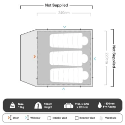 OZtrail Fast Frame 4 Person Tent 27 OZtrail Fast Frame 4 Person Tent -Tents Sales 1227988