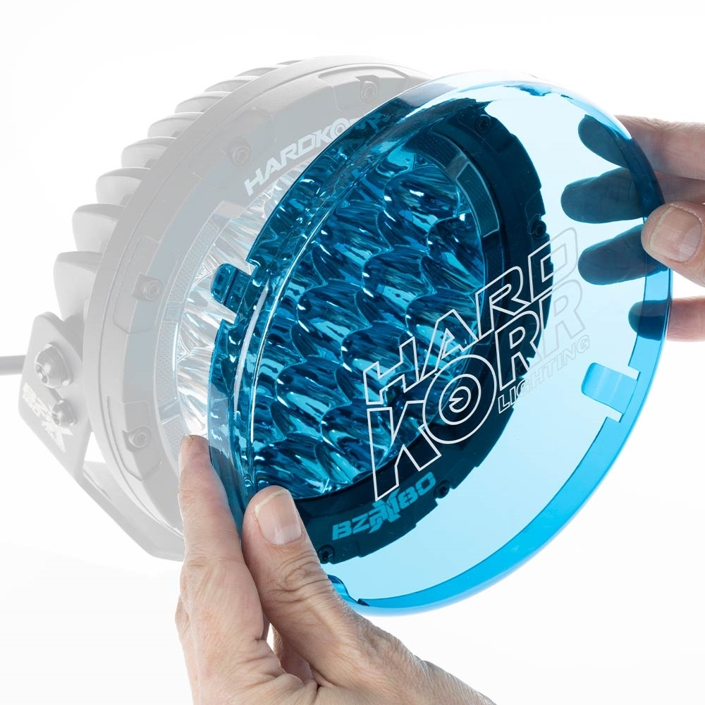 Hard Korr Driving Light Covers Blue − Pair 8 Hard Korr Driving Light Covers Blue − Pair - Image 6