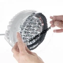 Hard Korr Driving Light Covers Clear − Pair -Tents Sales 1228495 driving light covers clear pair
