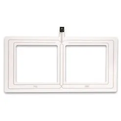 GME Transparent On−Glass UHF CB Antenna 4.5dBi Gain AE5004