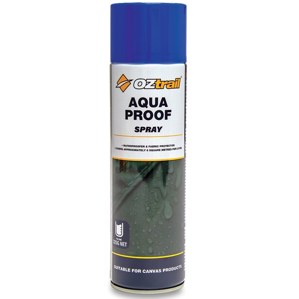 OZtrail Aqua Proof Spray 320gm 3 OZtrail Aqua Proof Spray 320gm