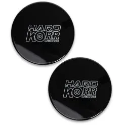 Hard Korr Driving Light Covers Black − Pair