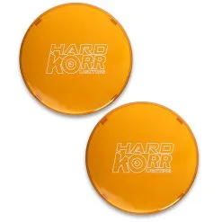 Hard Korr Driving Light Covers Orange − Pair