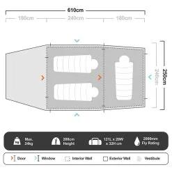 BLACKWOLF Turbo Lite Plus 240 Tent -Tents Sales 1250950