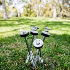 Hex Pegs Short Hook Top Drillable Tent Peg -Tents Sales 1253412 short hook top drillable tent peg