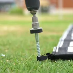 Hex Pegs Short Flat Top Drillable Tent Peg -Tents Sales 1253446 short flat top drillable tent peg