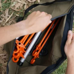 Blacksmith Camping Supplies Australian Made Sand Peg & Tool Bag With Handles -Tents Sales 1254102 australian made sand peg tool bag with handles