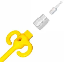 Supa Peg Polycarbonate Screw Peg -Tents Sales 1255481 polycarbonate screw peg