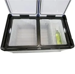 EVAKOOL DU295−DZ Down Under Series II Dual Zone Fridge Freezer 95L -Tents Sales 1255590 du295 dz down under series ii dual zone fridge freezer 95l phantom grey