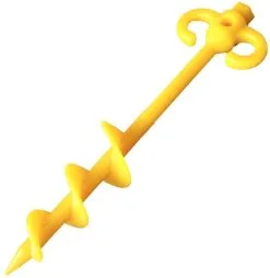 Supa Peg 300mm Polycarbonate Beach Screw Peg Starter Pack 6 Pegs -Tents Sales 1255684 300mm polycarbonate beach screw peg starter pack 6 pegs