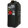 Pro Quip Plastic Fast Pour 20 Litre Fuel Can Heavy Duty Black -Tents Sales 1256999 plastic fast pour 20 litre fuel can heavy duty black