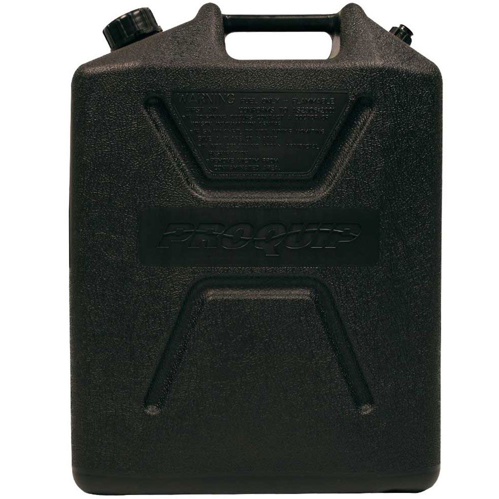 Pro Quip Plastic Fast Pour 20 Litre Fuel Can Heavy Duty Black 4 Pro Quip Plastic Fast Pour 20 Litre Fuel Can Heavy Duty Black - Image 2