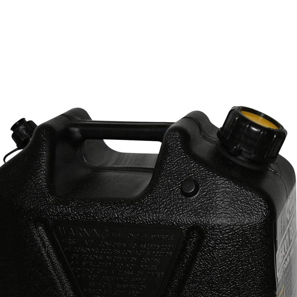 Pro Quip Plastic Fast Pour 20 Litre Fuel Can Heavy Duty Black 5 Pro Quip Plastic Fast Pour 20 Litre Fuel Can Heavy Duty Black - Image 3