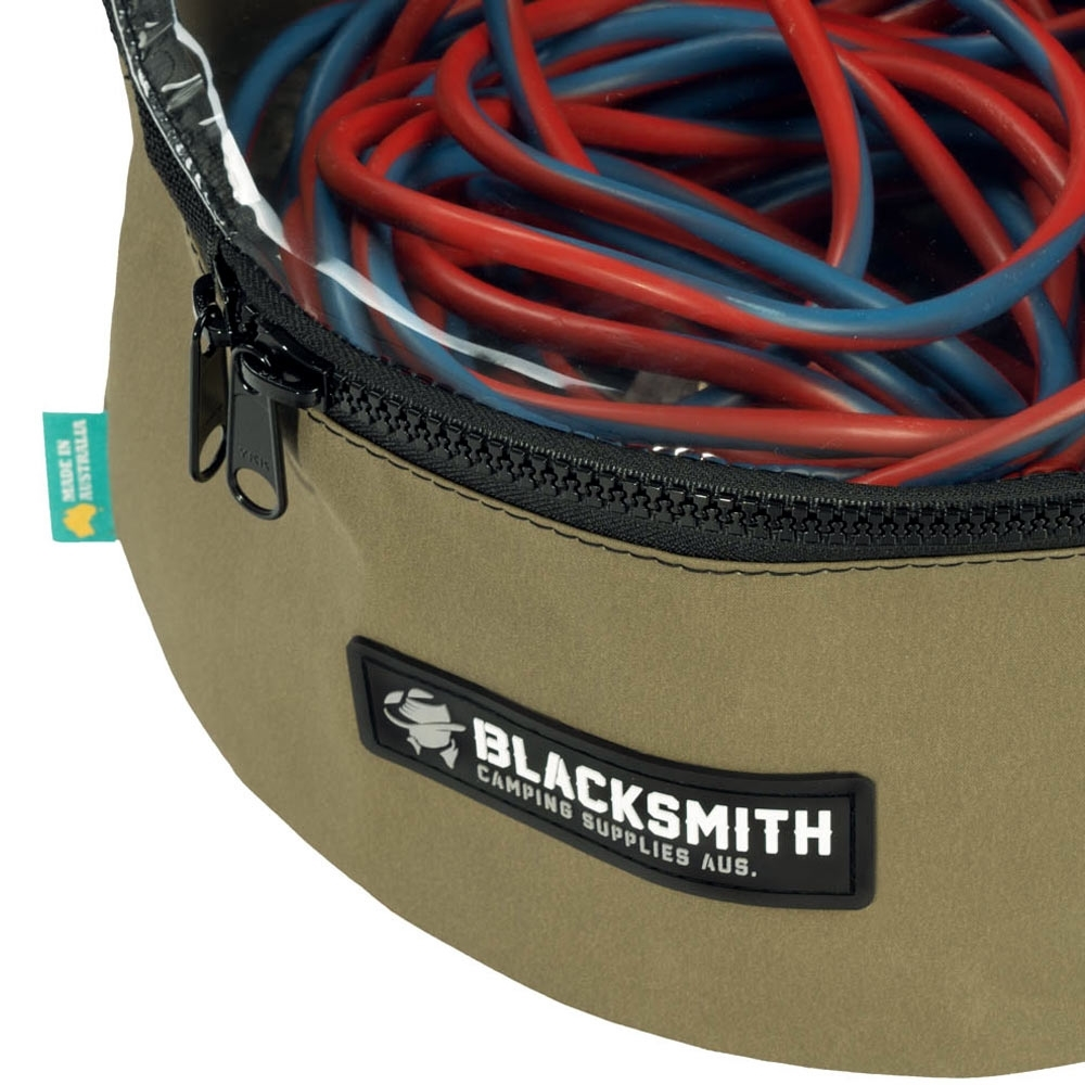 Blacksmith Camping Supplies Australian Made Canvas Power Cord Bag 7 Blacksmith Camping Supplies Australian Made Canvas Power Cord Bag - Image 5