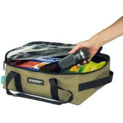 Blacksmith Camping Supplies Australian Made Clear Top Large Drawer Bag -Tents Sales 1258135 australian made large drawer bag clear top khaki