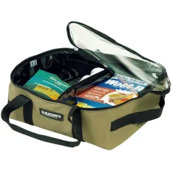 Blacksmith Camping Supplies Australian Made Clear Top Large Drawer Bag -Tents Sales 1258138 australian made large drawer bag clear top khaki