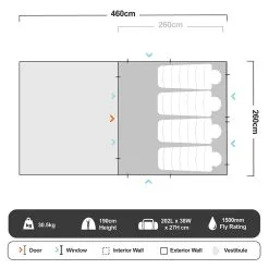 Oztent RV−5 Plus Canvas Touring Tent 27 Oztent RV−5 Plus Canvas Touring Tent -Tents Sales 1260131
