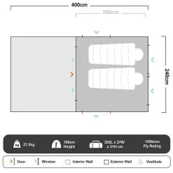Oztent RV−3 Plus Canvas Touring Tent 29 Oztent RV−3 Plus Canvas Touring Tent -Tents Sales 1260132