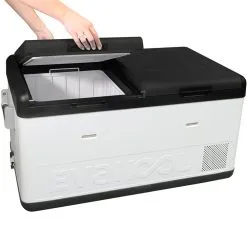 EVAKOOL DU295−DZ Down Under Series II Dual Zone Fridge Freezer 95L -Tents Sales 1262591 du295 dz down under series ii dual zone fridge freezer 95l