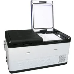 EVAKOOL DU295−DZ Down Under Series II Dual Zone Fridge Freezer 95L -Tents Sales 1262592 du295 dz down under series ii dual zone fridge freezer 95l